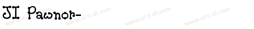 JI Pawnor字体转换